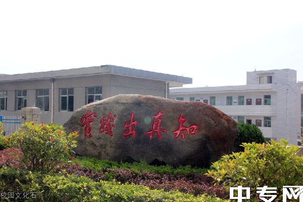 洛南县职业技术教育中心校园文化石
