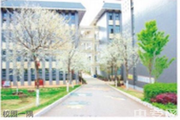 云南城市建设职业学院校园一隅