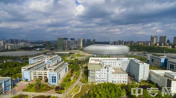 贵州省地质技工学校（贵阳职技学院城乡建设规划分院）全景