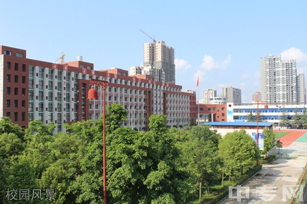 阆中东南航空职业学校校园风景