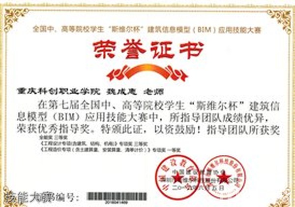 重庆科创职业学院技能大赛