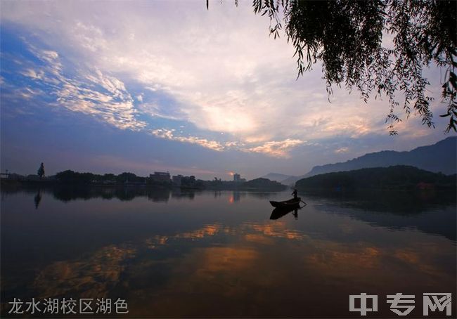 重庆电信职业学院龙水湖校区湖色