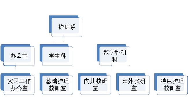 四川护理职业学院组织结构