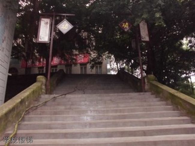 资阳伍隍中学学校楼梯