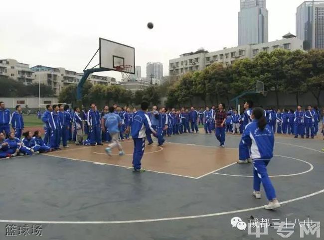 成都市第三十八中学校篮球场