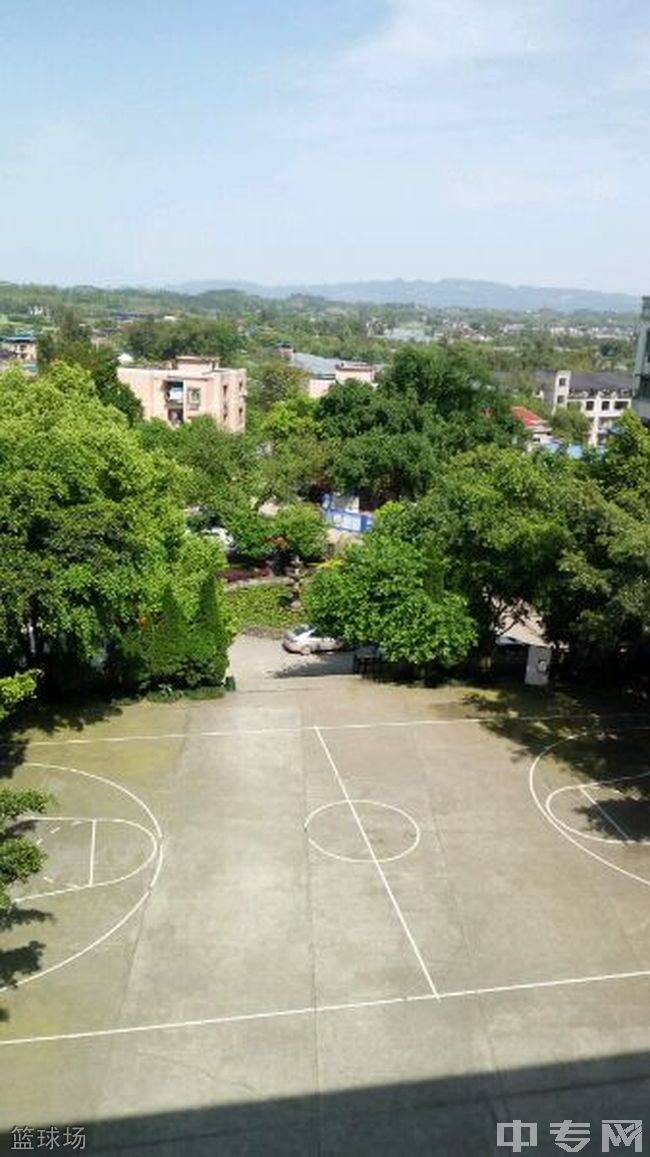 重庆市永川景圣中学校篮球场