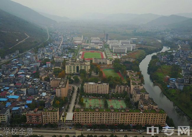 重庆酉阳第一中学校全景