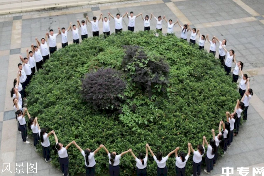 石阡县第三高级中学风景图