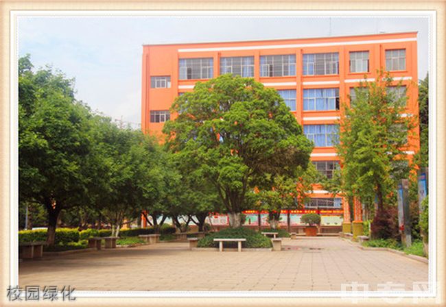 曲靖市麒麟区第一中学校园绿化