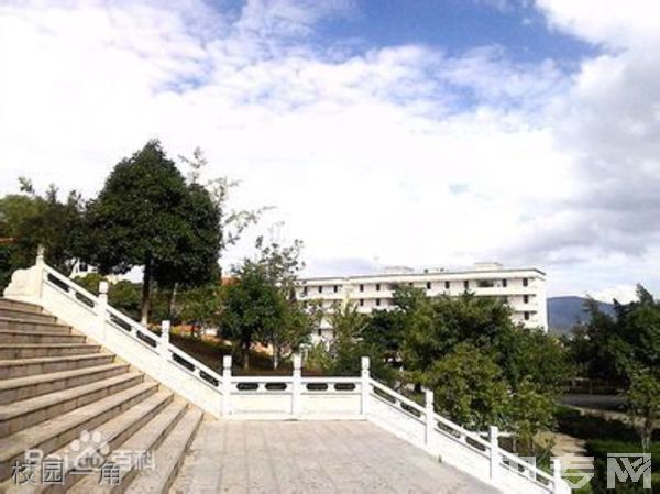 江川县第一中学校园图片,环境怎么样?