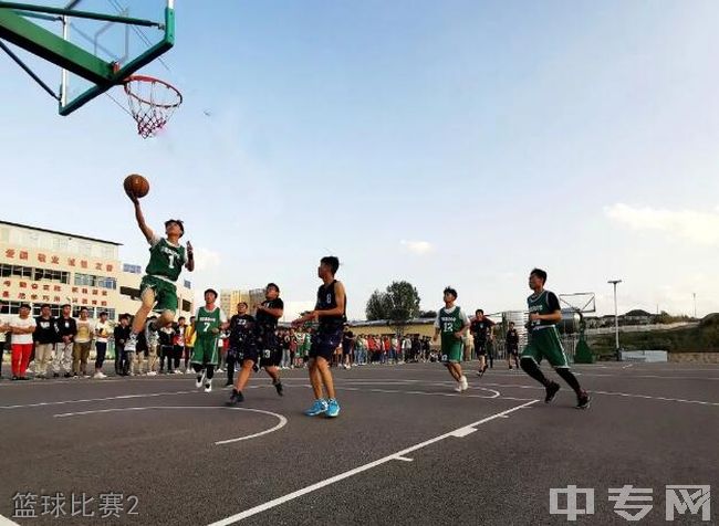 曲靖市沾益育能高级中学篮球比赛2