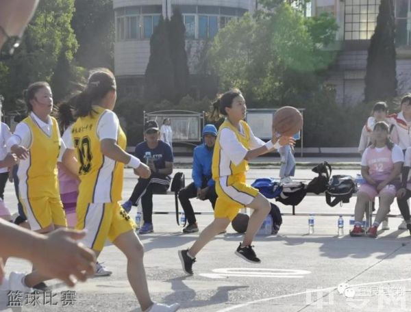 宜良县第一中学篮球比赛