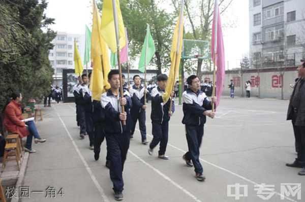 大同市盲聋职业中学校园一角4