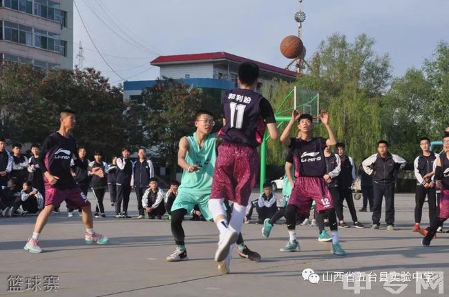 山西省五台县实验中学篮球赛