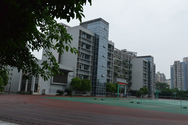 重庆两江职业教育中心篮球场