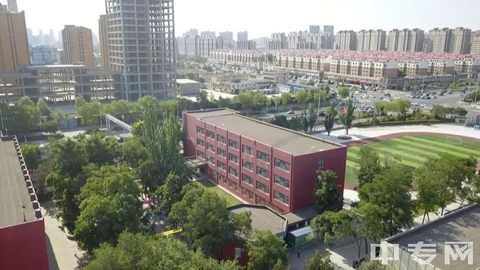 银川通联职业高级中学校园环境