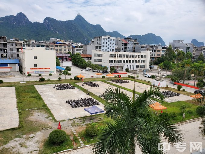大化瑶族自治县职业技术学校校园全景