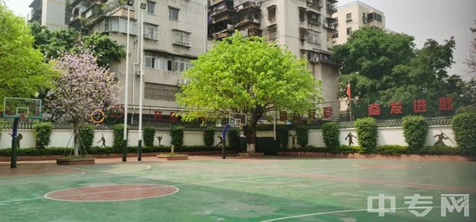 广州市荔湾区外语职业高级中学篮球场