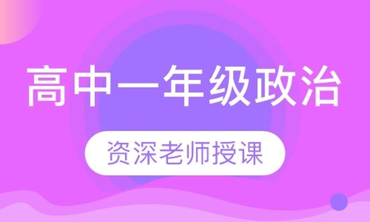 朴新无忧一对一高中一年级政治培训班