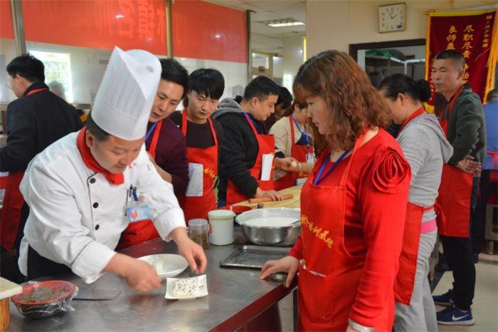 西安英佳尔餐饮培训环境