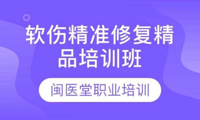 莆田闽医堂软伤精准修复精品培训班