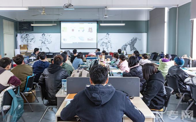 武汉职业技术学院-艺术设计学院数字媒体工作室项目教学现场